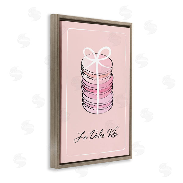 Stupell Industries Martina Pavlova | Life Is Beautiful French Dessert