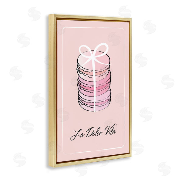 Stupell Industries Martina Pavlova | Life Is Beautiful French Dessert