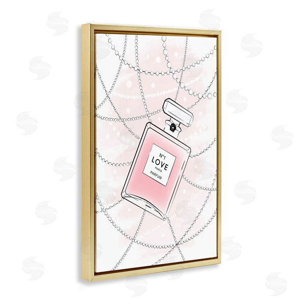 Stupell Industries Martina Pavlova | Love Perfume And Pearls Wall Art