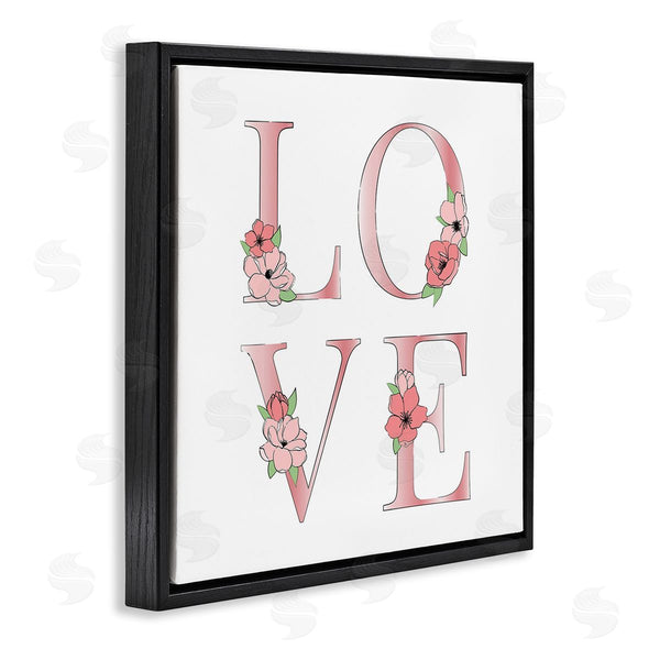 Stupell Industries Martina Pavlova | Love With Floral Blooms Wall Art