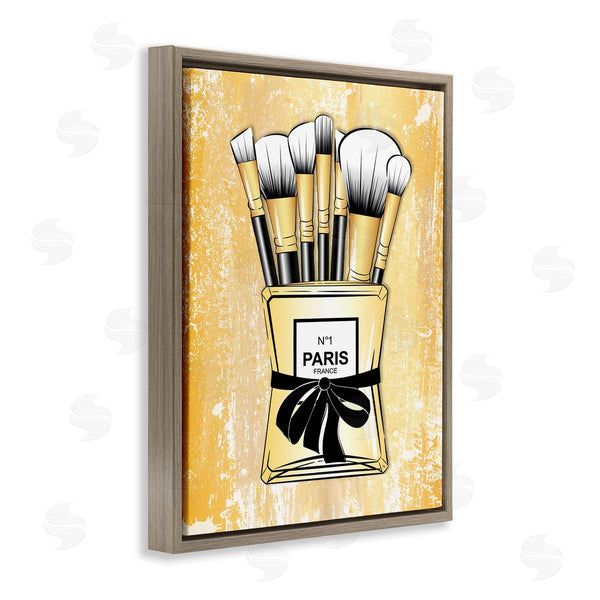 Stupell Industries Martina Pavlova | Makeup Brushes Glam Perfume Wall Art