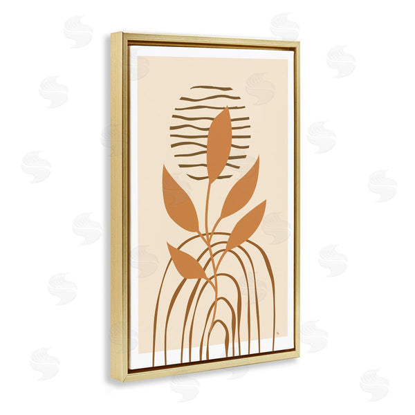 Stupell Industries Martina Pavlova | Minimal Leaf Sprig