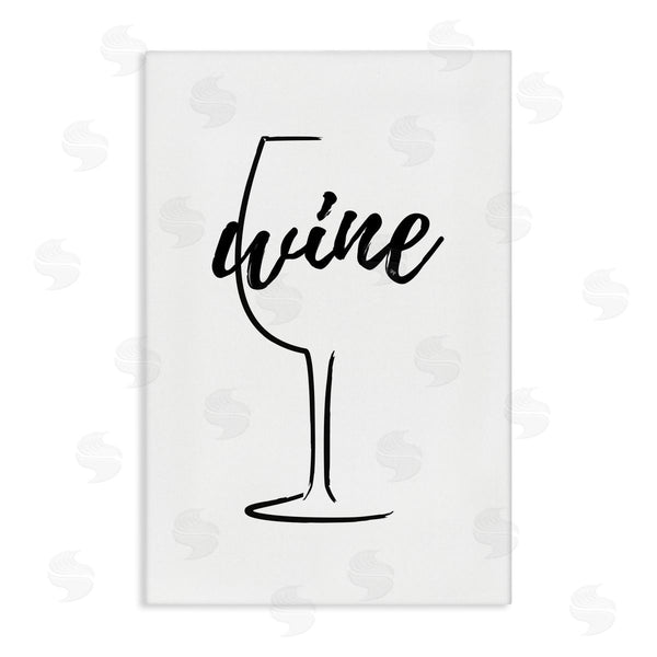 stupell industries Martina Pavlova | Minimal Wine Glass