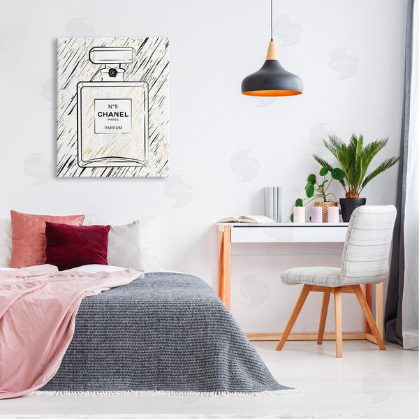 Stupell Industries Martina Pavlova | Modern Patterned Perfume Wall Art