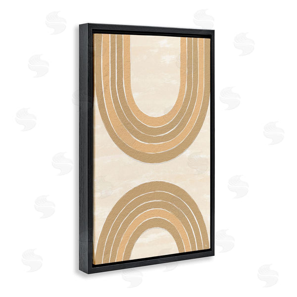Stupell Industries Martina Pavlova | Neutral Rainbow Arches