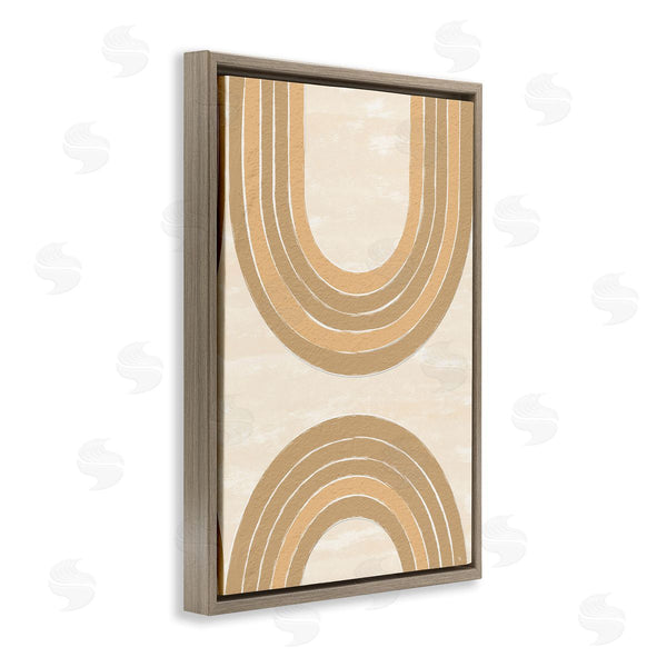 Stupell Industries Martina Pavlova | Neutral Rainbow Arches