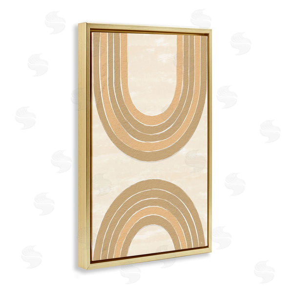 Stupell Industries Martina Pavlova | Neutral Rainbow Arches
