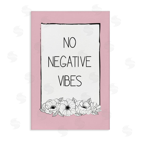 stupell industries Martina Pavlova | No Negative Vibes on Pink Wall Art