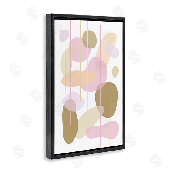 Stupell Industries Martina Pavlova | Oblong Opaque Shapes