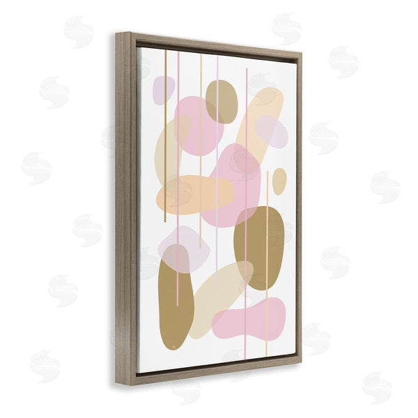 Stupell Industries Martina Pavlova | Oblong Opaque Shapes