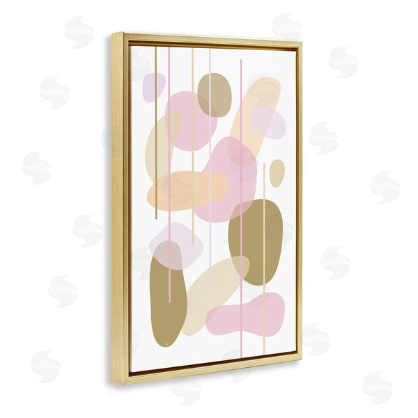 Stupell Industries Martina Pavlova | Oblong Opaque Shapes