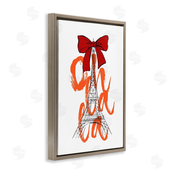 Stupell Industries Martina Pavlova | Oh La La Eiffel Tower Wall Art