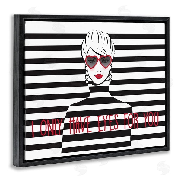 Stupell Industries Martina Pavlova | Only Eyes For You Wall Art