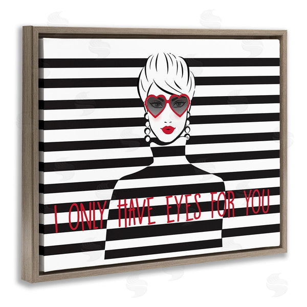 Stupell Industries Martina Pavlova | Only Eyes For You Wall Art