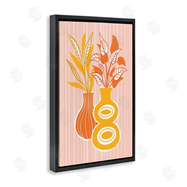 Stupell Industries Martina Pavlova | Orange & Yellow Vases