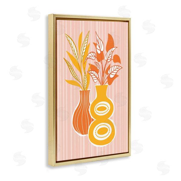 Stupell Industries Martina Pavlova | Orange & Yellow Vases