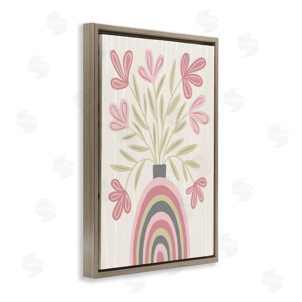 Stupell Industries Martina Pavlova | Pastel Arched Flower Vase