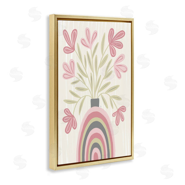 Stupell Industries Martina Pavlova | Pastel Arched Flower Vase