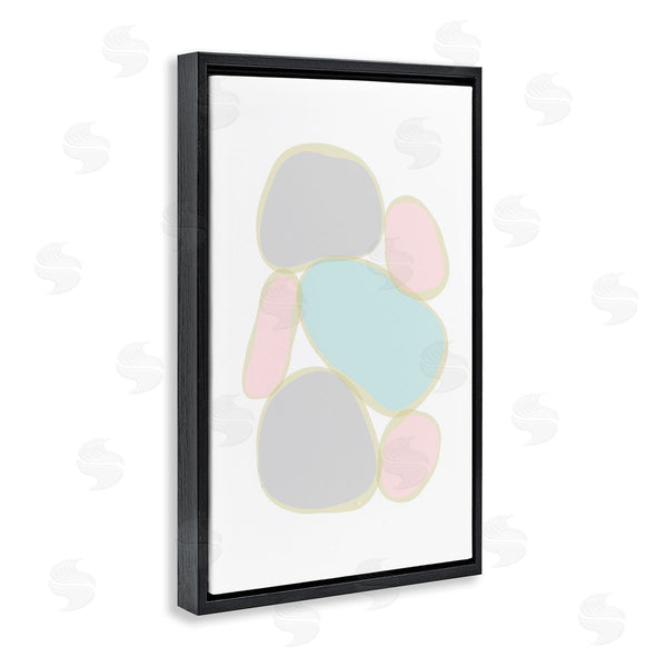 Stupell Industries Martina Pavlova | Pastel Pebble Shapes