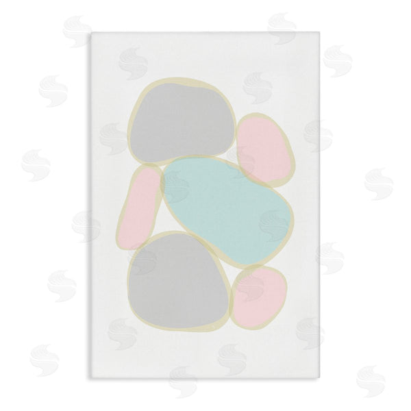 stupell industries Martina Pavlova | Pastel Pebble Shapes