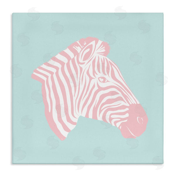 stupell industries Martina Pavlova | Pastel Zebra Portrait Wall Art