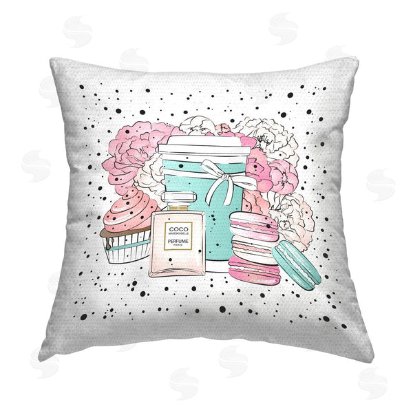 Stupell Industries Martina Pavlova | Patterned Fashion Desserts Printed Throw Pillow