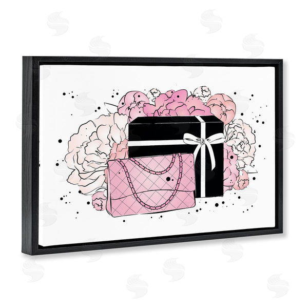 Stupell Industries Martina Pavlova | Peony Swathed Handbags Wall Art