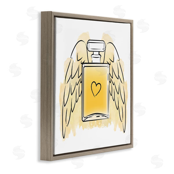 Stupell Industries Martina Pavlova | Perfume With Angel Wings Wall Art