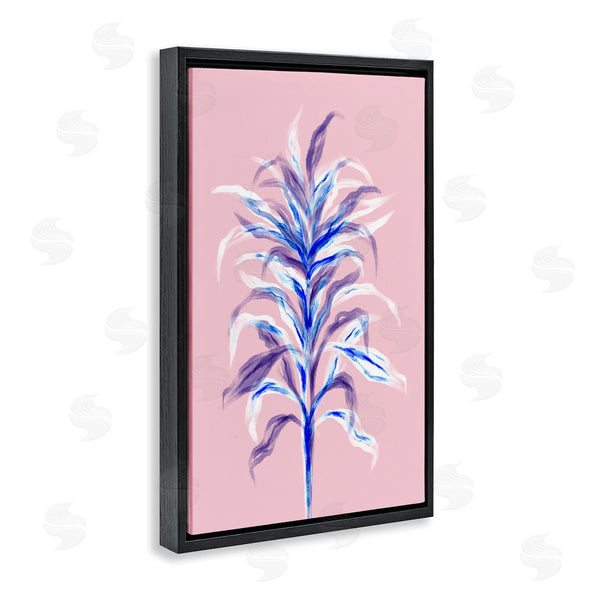 Stupell Industries Martina Pavlova | Pink Bamboo With Leaves