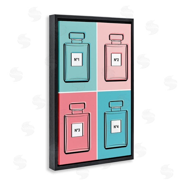 Stupell Industries Martina Pavlova | Pink & Blue Perfumes
