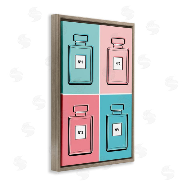 Stupell Industries Martina Pavlova | Pink & Blue Perfumes