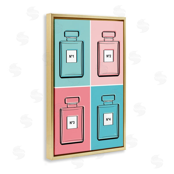 Stupell Industries Martina Pavlova | Pink & Blue Perfumes