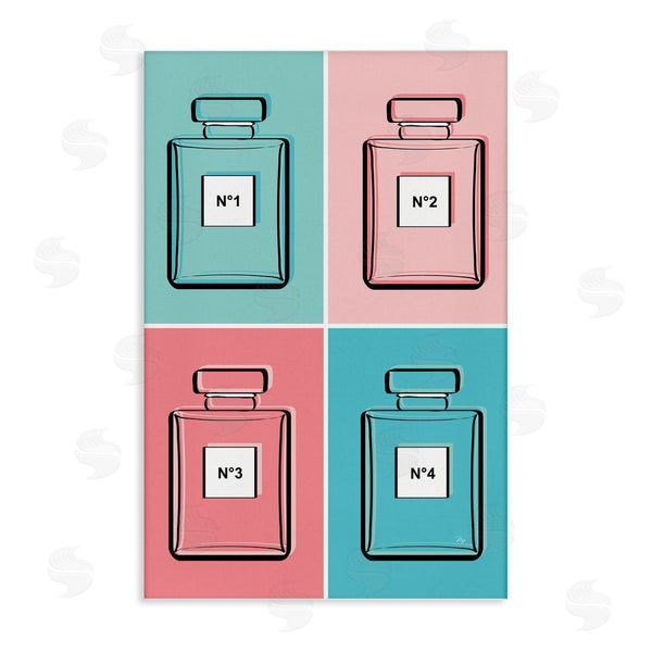 stupell industries Martina Pavlova | Pink & Blue Perfumes