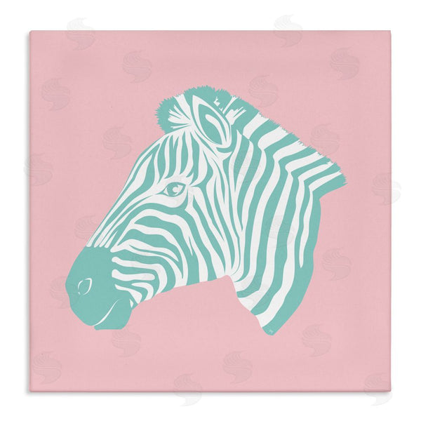stupell industries Martina Pavlova | Pink & Blue Zebra Wall Art