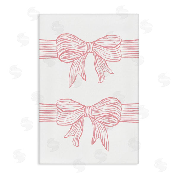 stupell industries Martina Pavlova | Pink Bows on White