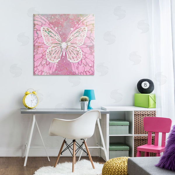 Stupell Industries Martina Pavlova | Pink Butterfly Wings Wall Art