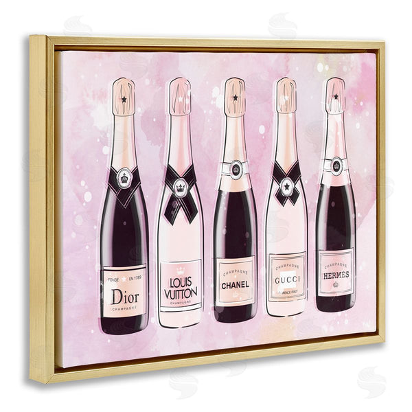 Stupell Industries Martina Pavlova | Pink Glam Champagne