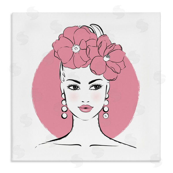 stupell industries Martina Pavlova | Pink Lady Portrait