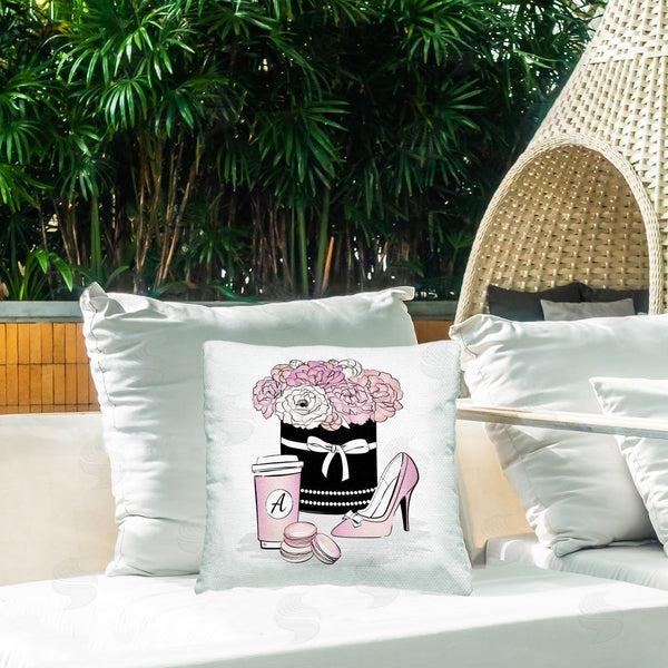 Stupell Industries Martina Pavlova | Pink Life Accessories Printed Throw Pillow