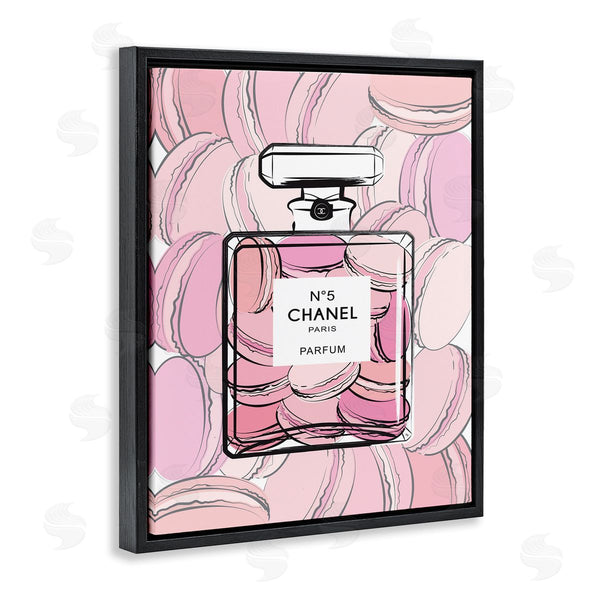 Stupell Industries Martina Pavlova | Pink Macaron Perfume Fashion Bottle