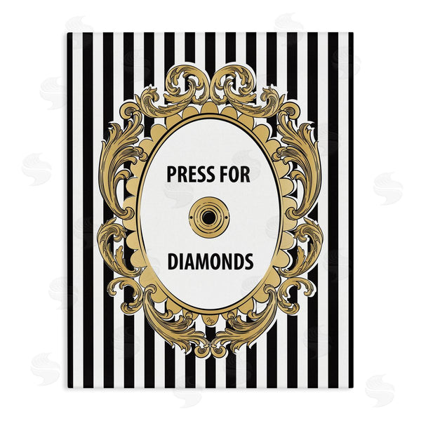 stupell industries Martina Pavlova | Press For Diamonds Phrase