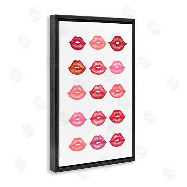 Stupell Industries Martina Pavlova | Red And Pink Lips