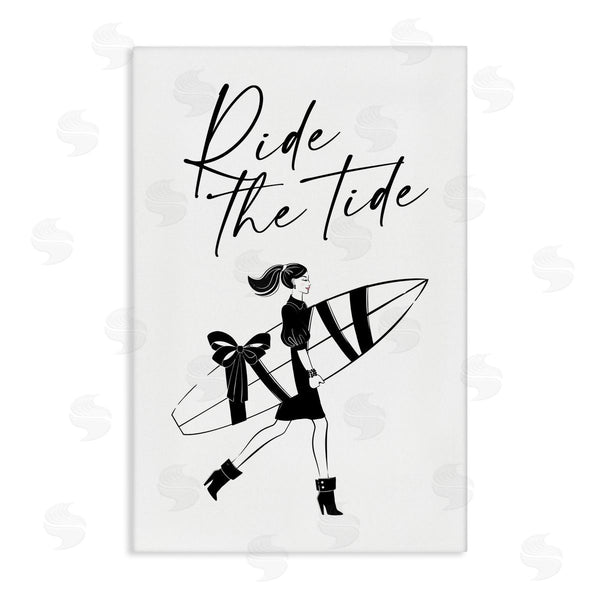 stupell industries Martina Pavlova | Ride The Tide Surfer