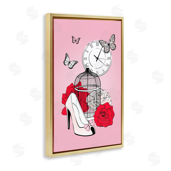 Stupell Industries Martina Pavlova | Romantic Bird Cage