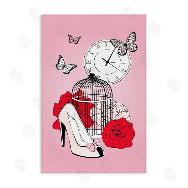 stupell industries Martina Pavlova | Romantic Bird Cage