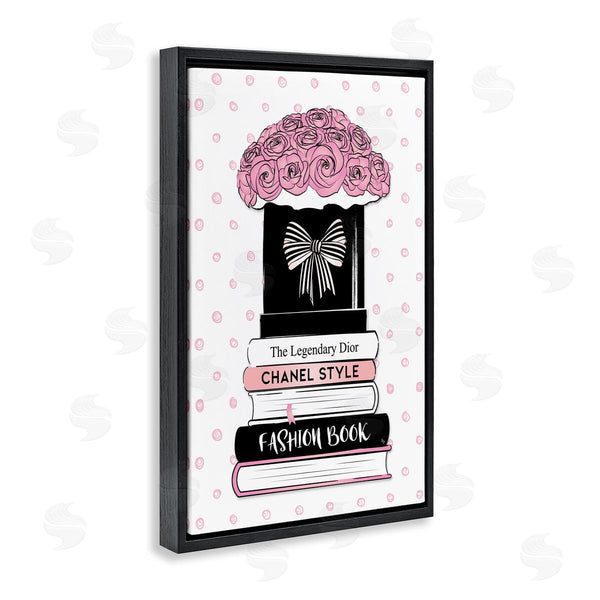 Stupell Industries Martina Pavlova | Roses & Fashion Books Wall Art