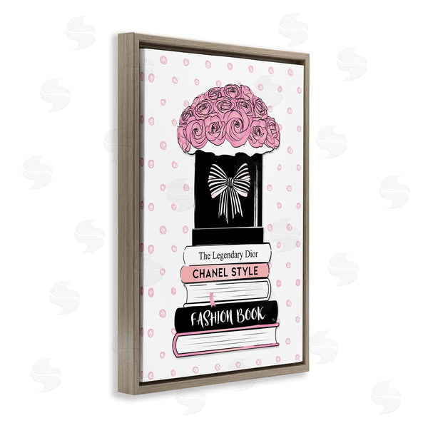 Stupell Industries Martina Pavlova | Roses & Fashion Books Wall Art
