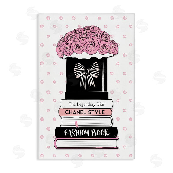 stupell industries Martina Pavlova | Roses & Fashion Books Wall Art