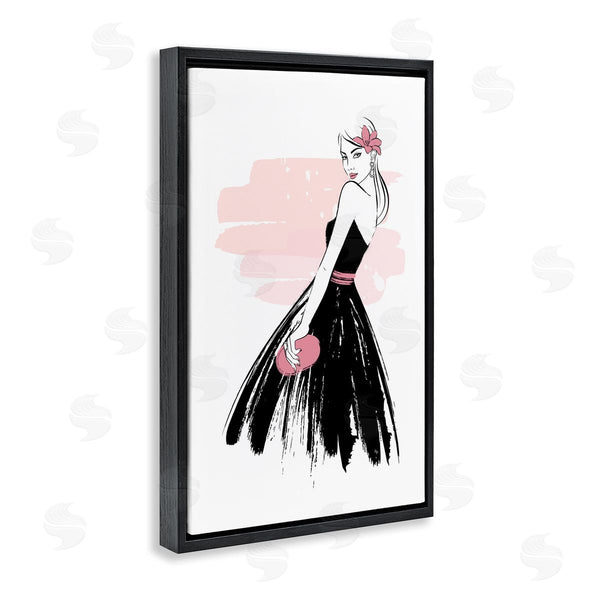 Stupell Industries Martina Pavlova | Senorita In Black Dress