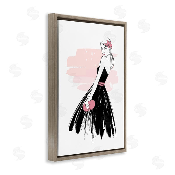 Stupell Industries Martina Pavlova | Senorita In Black Dress